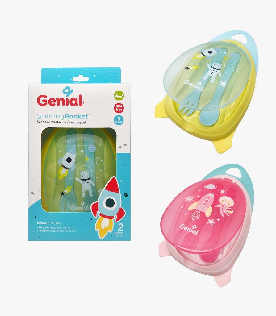 Set de alimentacion para niño genial