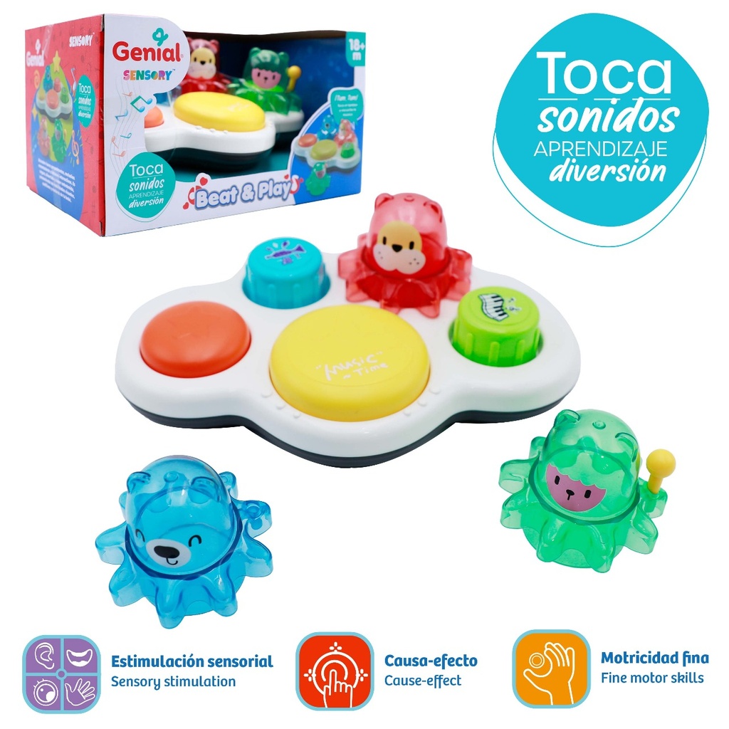 Tambores sensoriales genial