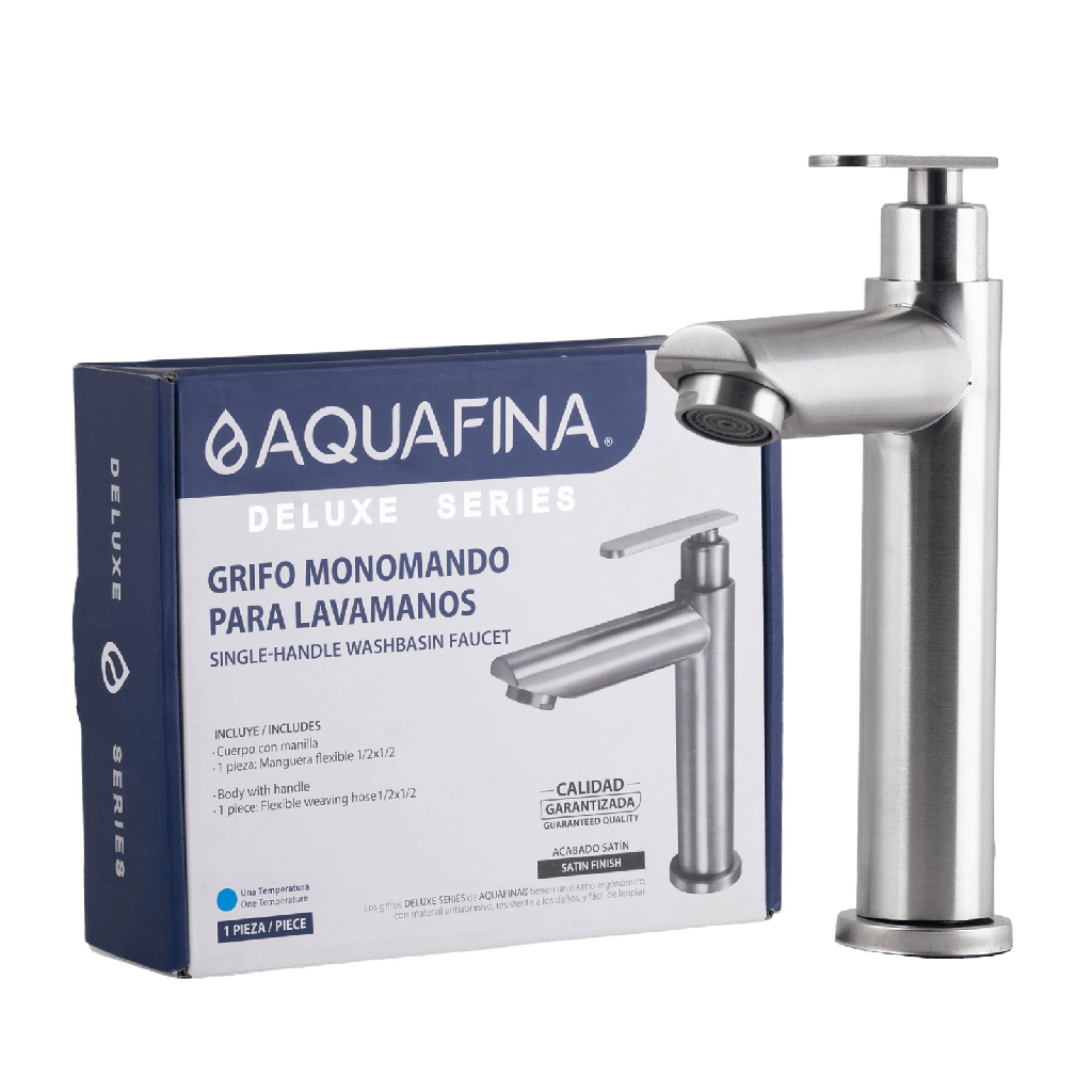 Grifo individual para lavamanos satin AF