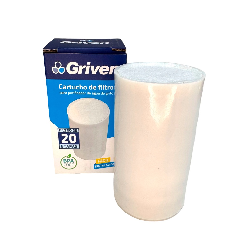 Repuesto para filtro purificador de fregador griven