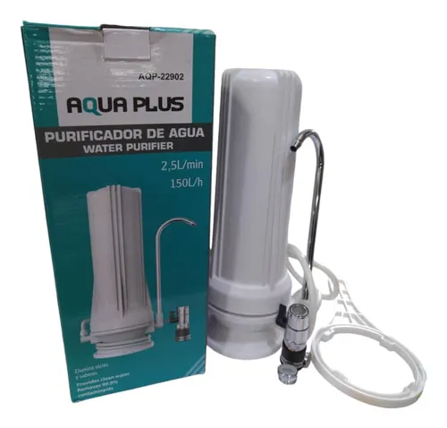 Filtro purificador de agua para fregador aquaplus