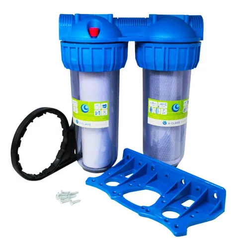 Filtro purificador de agua 2 etapas para fregador aquafina