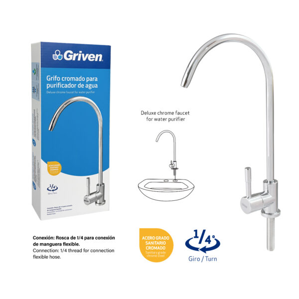 Grifo individual para filtro