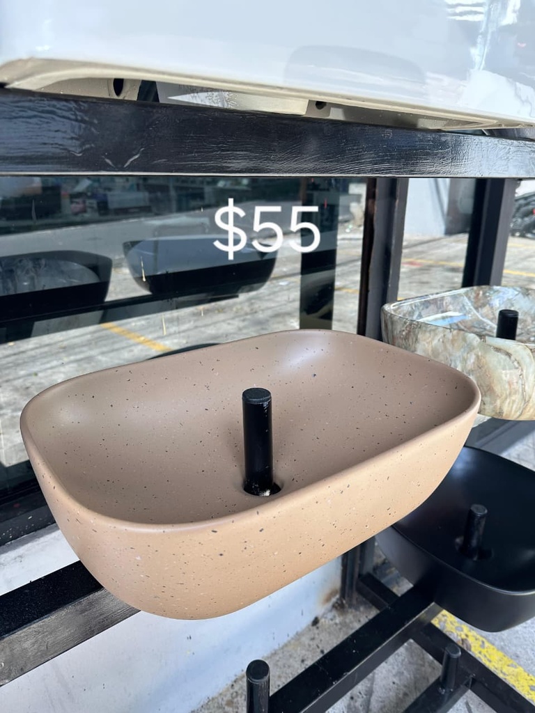 Lavamanos bowl rectangular bowl 45x35