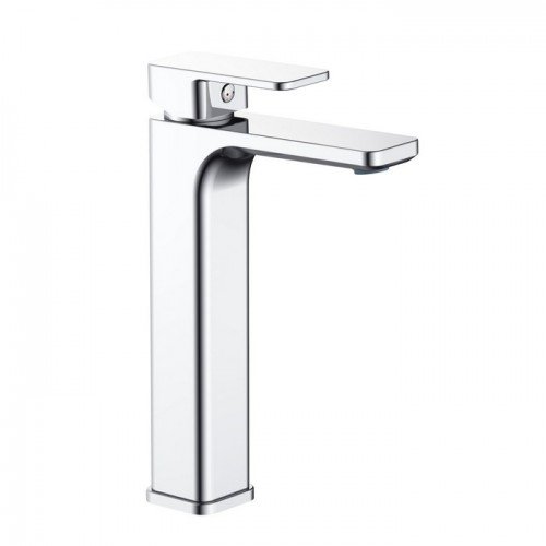 [aqp-23265] Grifo monomando para lavamanos bowl cromado cuadado 12" AP
