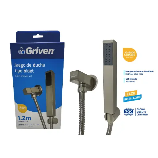 [gv-shbids-2] Ducha sanitaria bidet satinada