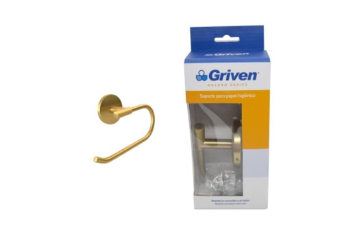 [gv-gh60200-tph] Soporte para papel higienico dorado griven