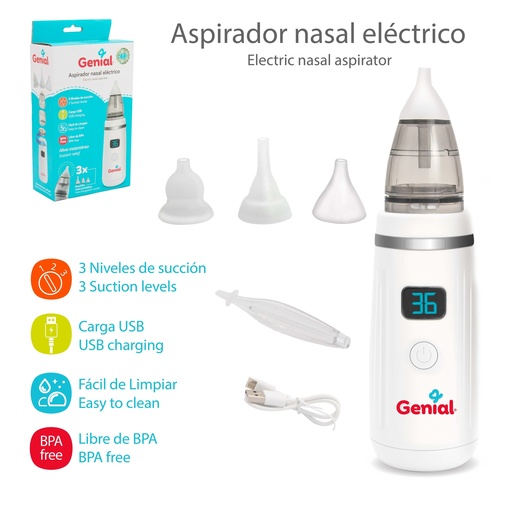 [gn-ena-002] Aspirador nasal electrico genial