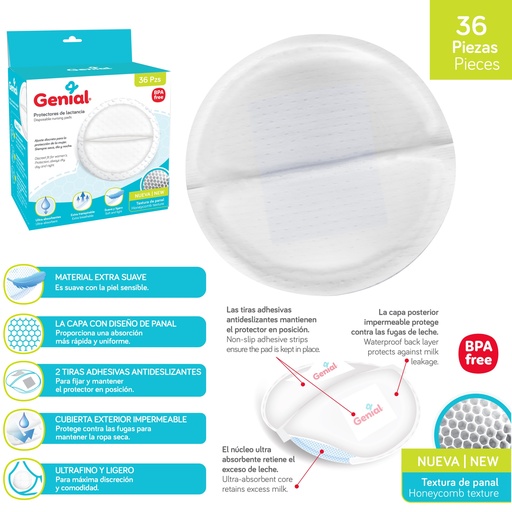 [gn-bp-41001-36] Protectores de lactancia genial