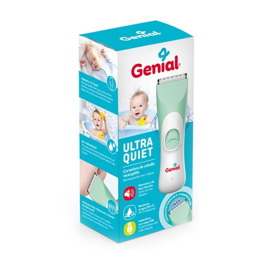 [gn-s568-s] Maquina para cortar cabello recargable genial