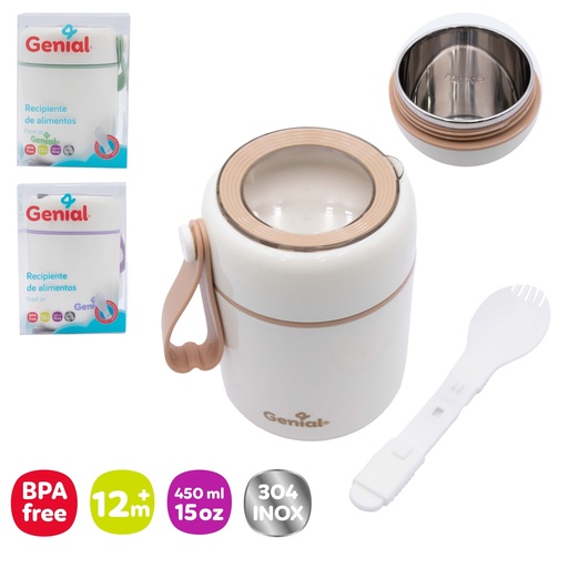 [gn-hl2724] Recipiente de alimento genial