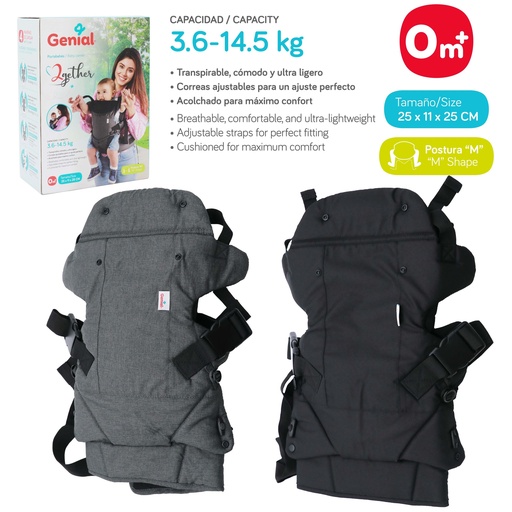 [gn-psd0328] Portabebes cangurera genial