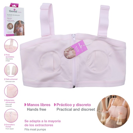 [gn-d1154c] Brassier extractor de lactancia genial