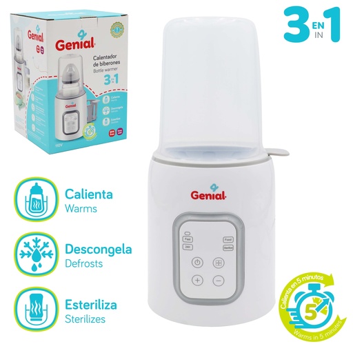 [gn-n1t-ebw] Calentador de biberones Genial