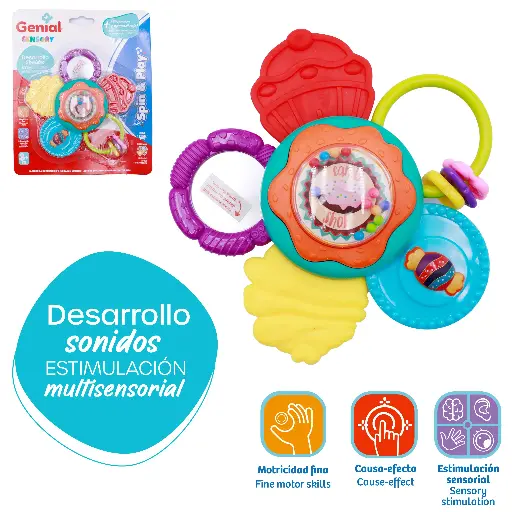 [gn-br0884] Girador sensorial genial