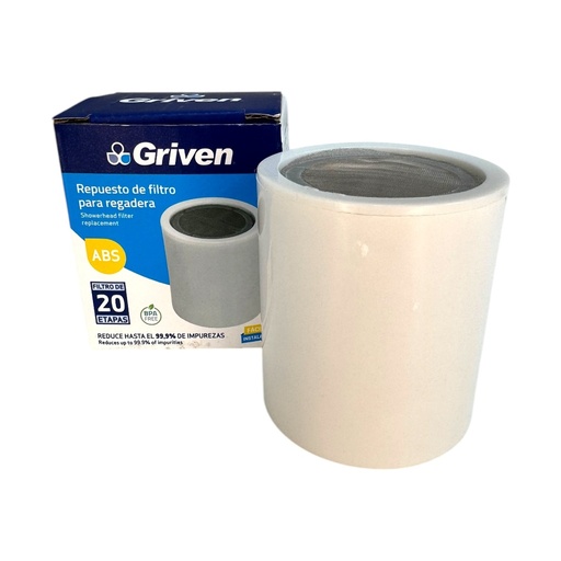 [gv-shwpa-20c] Repuesto para filtro de regadera griven