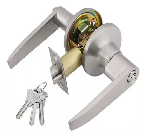 [nt1409t-ss] Cerradura para puerta satinada con llave BT