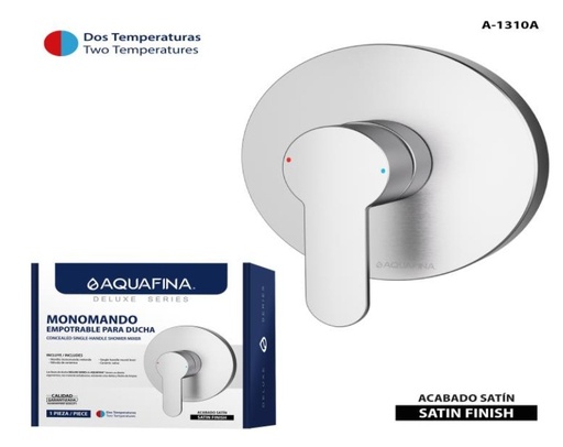 [a-1310a] Monomando para regadera redondo cromado AF