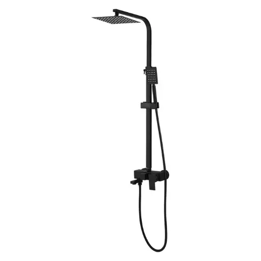 [P0356-92406BL] SET DE DUCHA NEGRO BAHIT